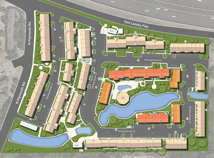 Multifamily Community Map Example